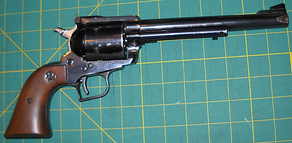 Ruger Super Blackhawk revolver, right side
